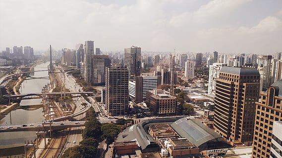 city during daytime, outdoors, nature, landscape, scenery, urban HD wallpaper
