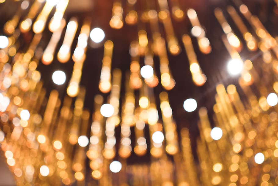 yellow chandelier, illuminated, glowing, light - natural phenomenon HD wallpaper