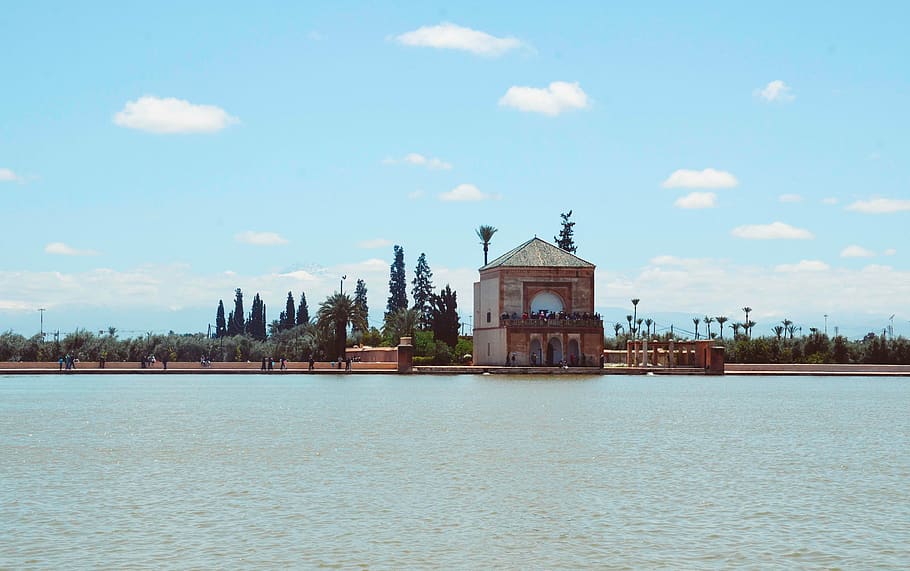 morocco, maroc, moroccan, place, city, sky, blue sky, clouds HD wallpaper