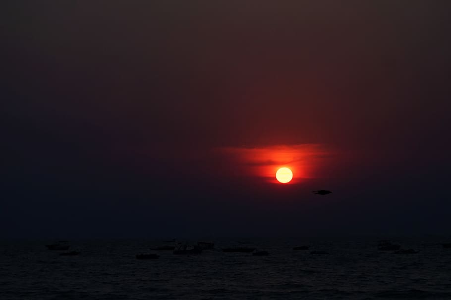 sun set, beach, landscape, sky, beauty in nature, sunset, scenics - nature HD wallpaper