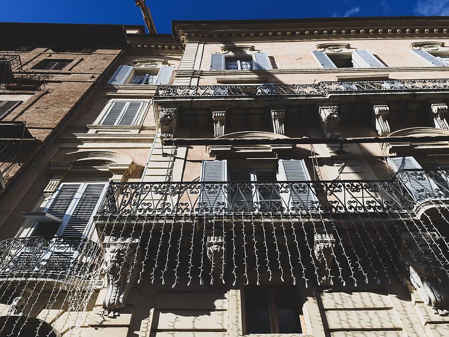 built structure, architecture, building exterior, low angle view HD wallpaper
