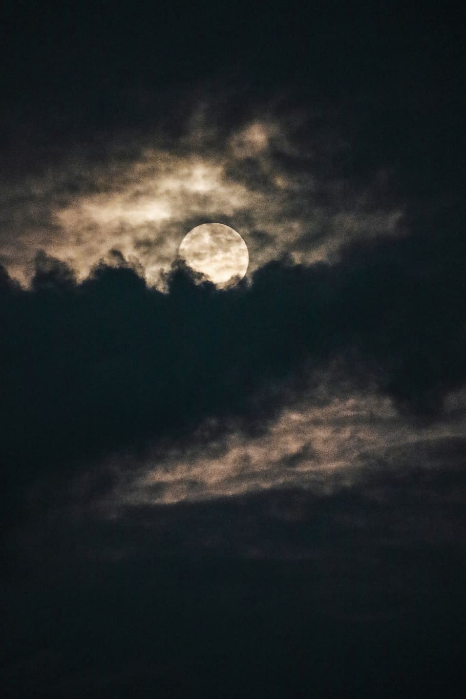 HD wallpaper: spain, asturias, night, nightscape, dark, light, moon ...