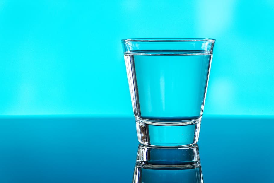 Close-Up Photo of Shot Glass, beverage, blur, clear, clear water, HD wallpaper