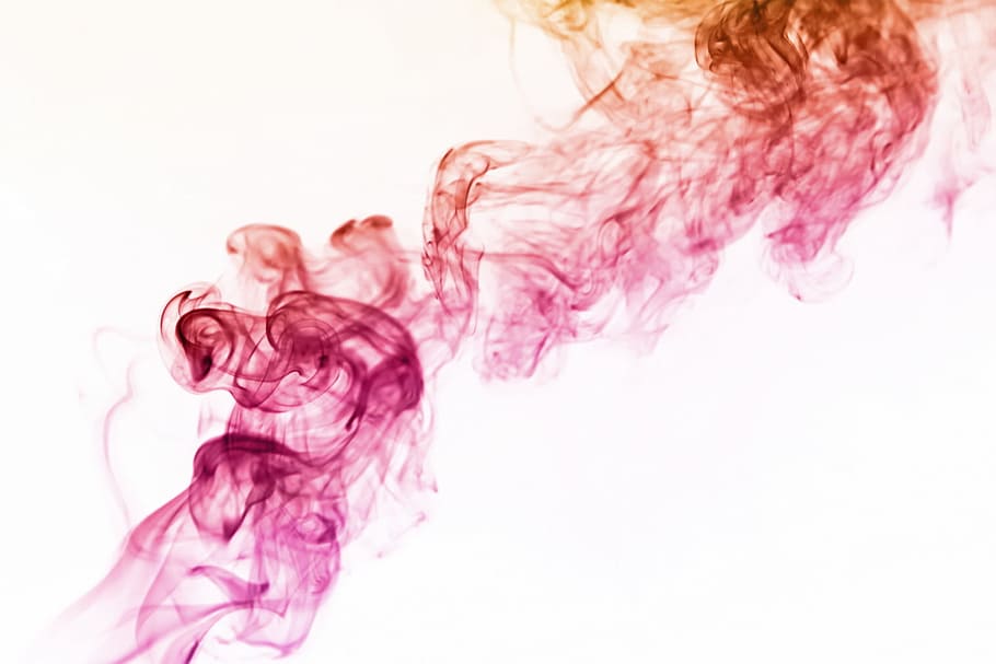abstract, aroma, aromatherapy, background, white, smell, smoke