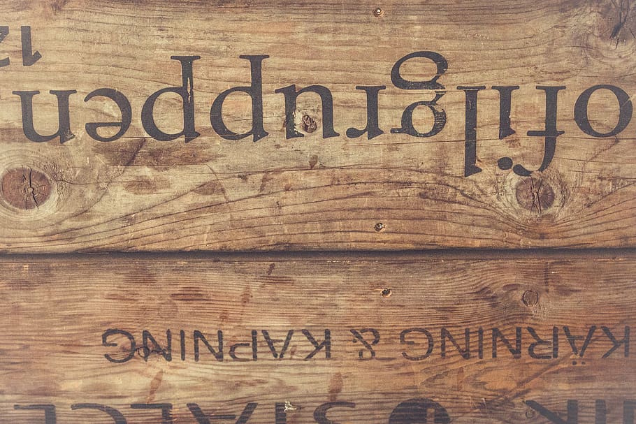 Шрифт для текста по дереву. Wood for text.