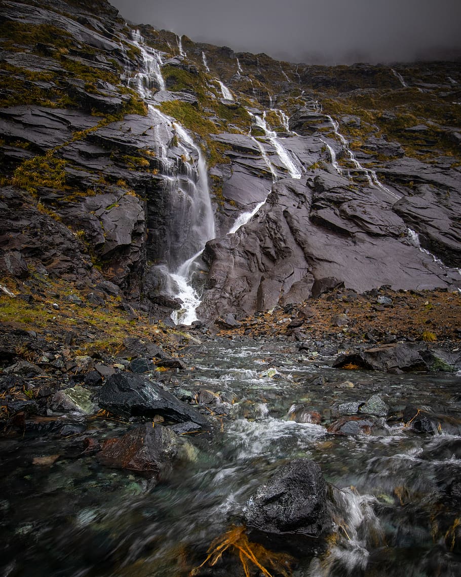 rock, scenics - nature, water, beauty in nature, rock - object HD wallpaper