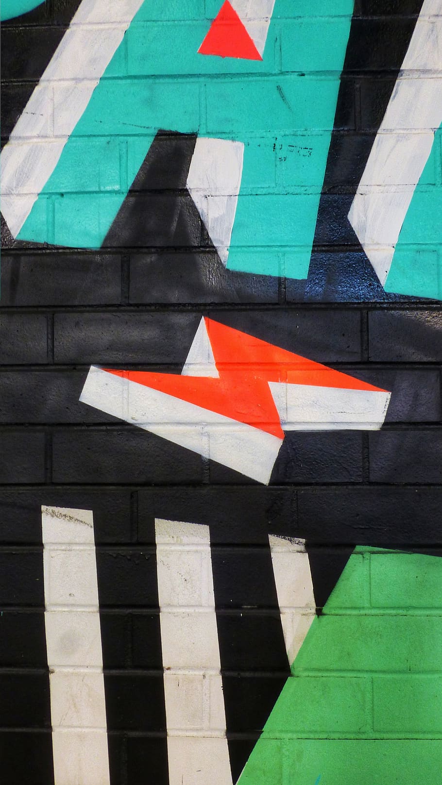 multicolored graffiti, sign, communication, day, no people, architecture HD wallpaper