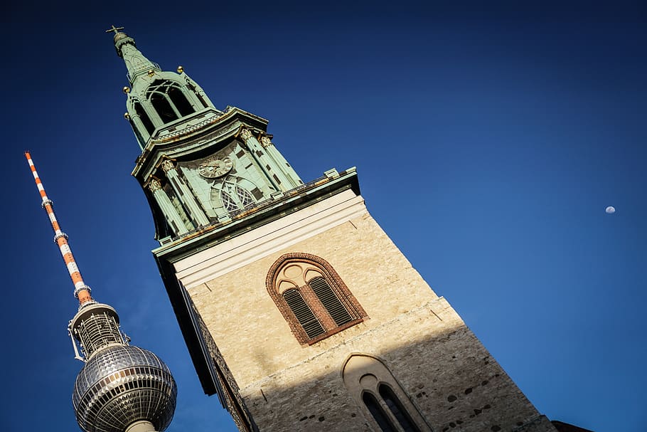 germany, berlin, architecture, angles, technology, god, top HD wallpaper