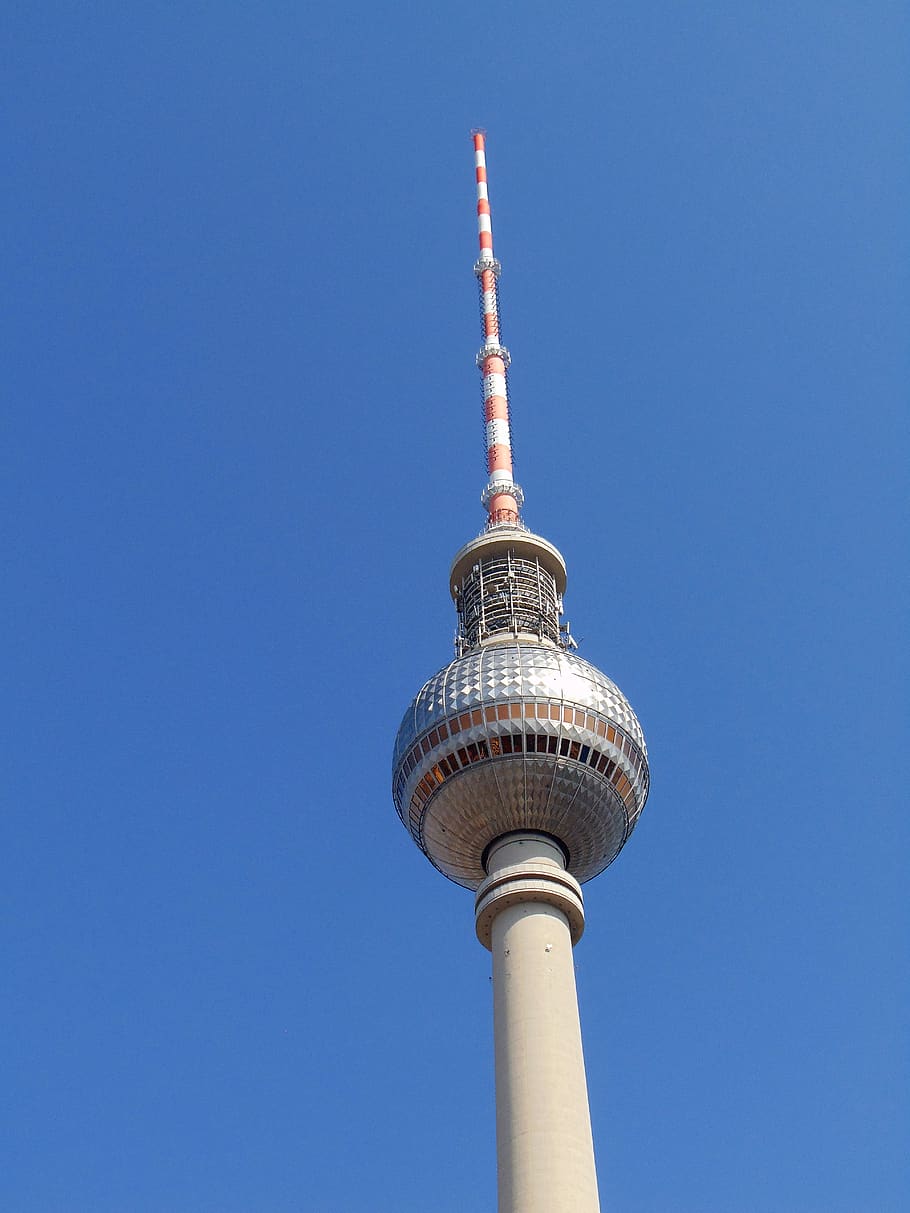 berlin, germany, sky, blue sky, architecture, design, building HD wallpaper