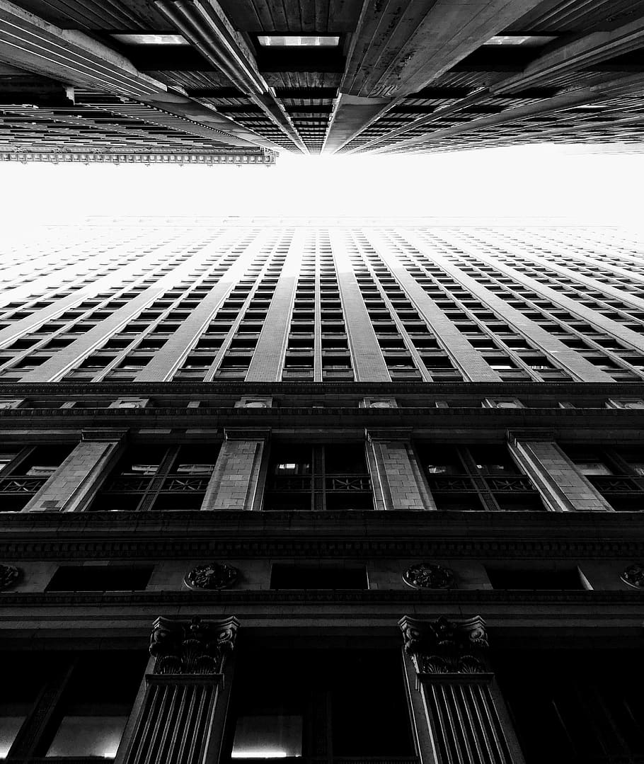 architecture, city, urban, soho, new york, black and white, HD wallpaper