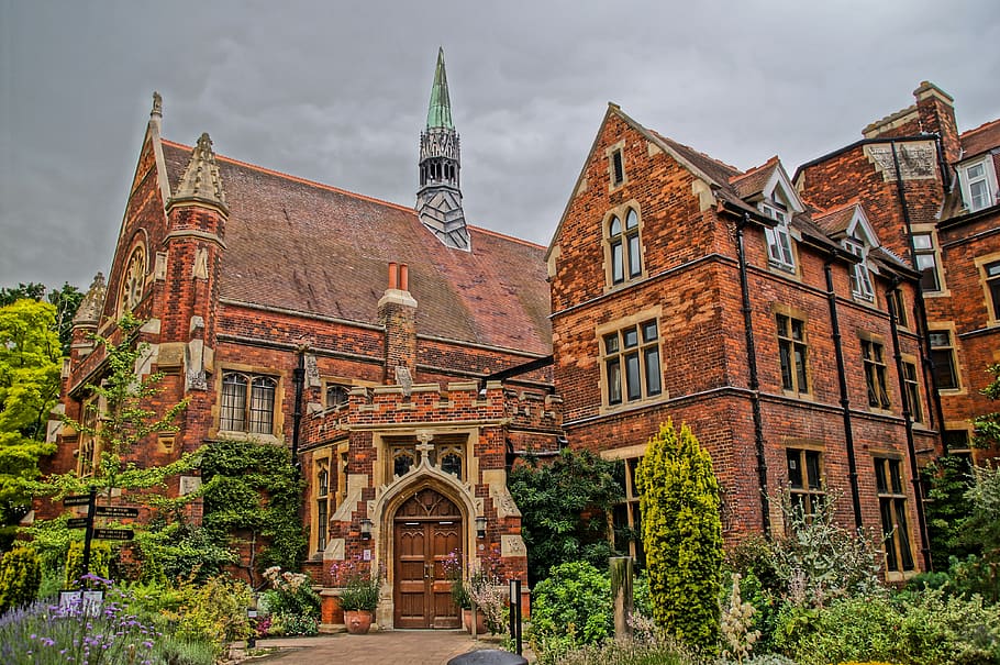 Brown Concrete Castle, ancient, architecture, bricks, british HD wallpaper