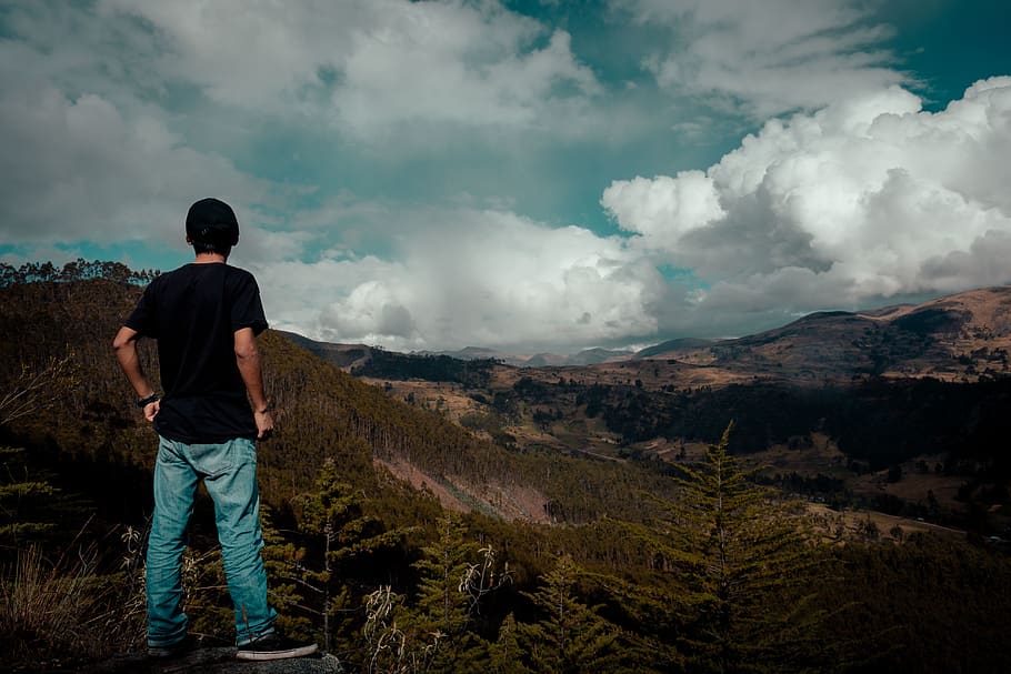 peru, apurimac, cloud - sky, scenics - nature, rear view, beauty in nature HD wallpaper