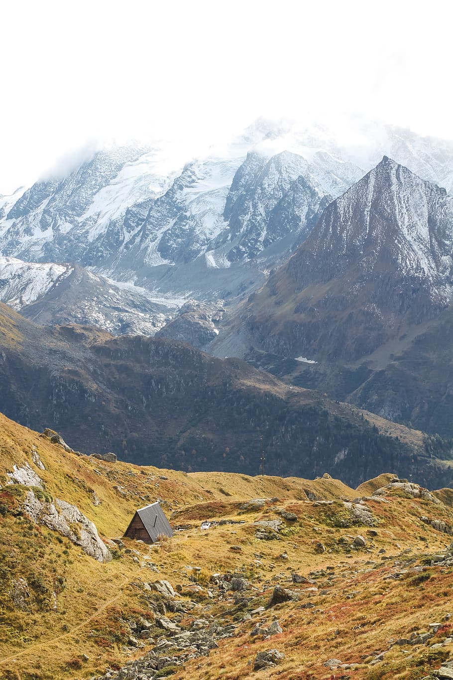 mountains and sky, outdoors, nature, mountain range, slope, verbier HD wallpaper