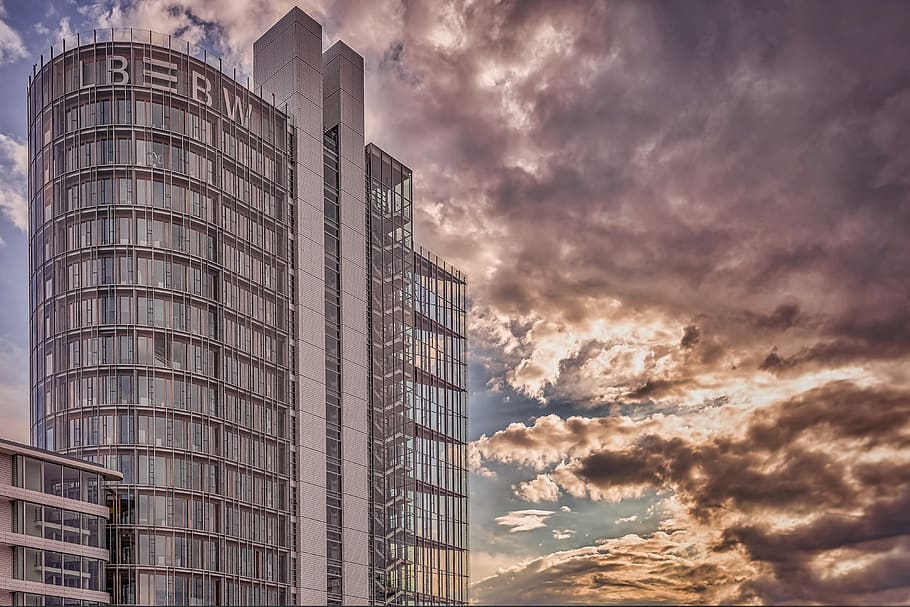 building, sky, architecture, modern, city, urban, high, facade HD wallpaper