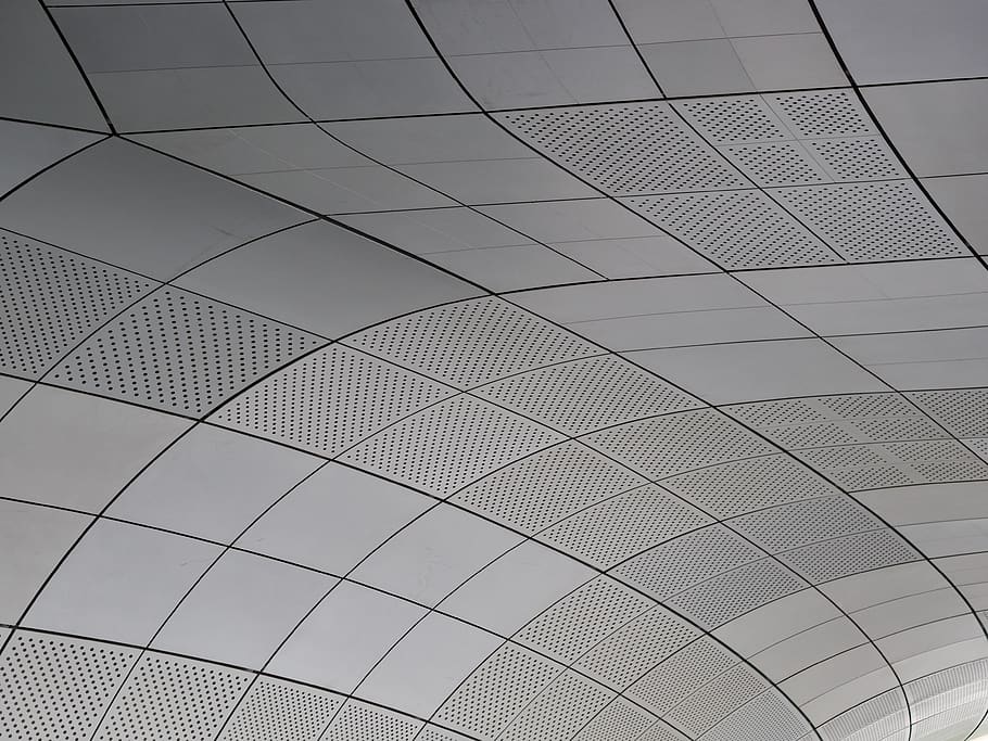 gray surface, low angle view, built structure, pattern, architecture HD wallpaper