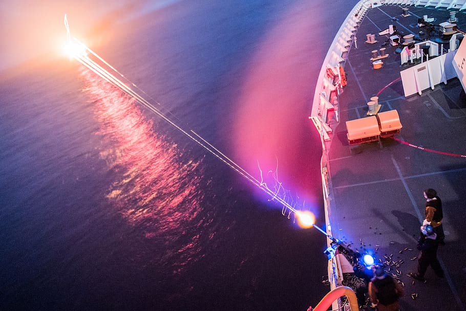 Hd Wallpaper Pacific Ocean Gun Lasers Uscg Military Coast Guard Us Coast Guard Wallpaper Flare