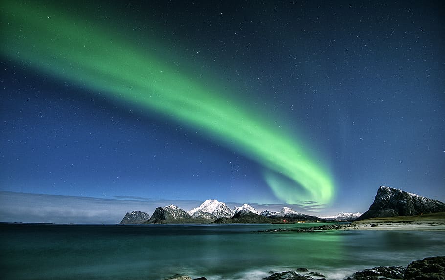 Northern Lights, arctic, aurora, aurora borealis, aurora polaris, HD wallpaper