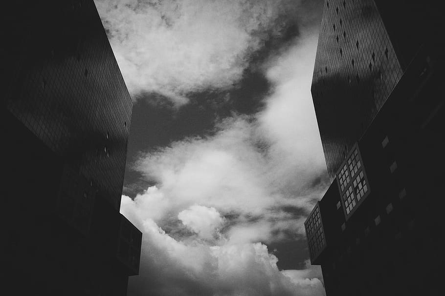 spain, bilbao, design, minimal, dark, black, town, city, mood HD wallpaper