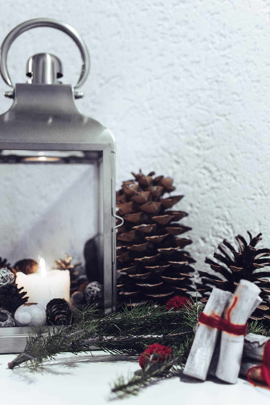 candle lantern, indoors, fireplace, switzerland, home, courtedoux HD wallpaper