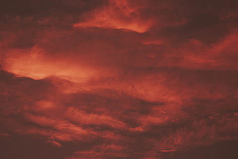 moody, texture, red, cloud, sky, abstract, cloudscape, cloudy HD wallpaper