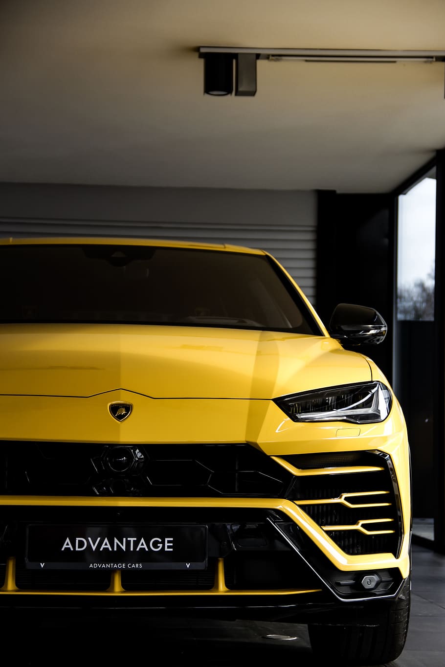 yellow Lamborghini car, mode of transportation, land vehicle HD wallpaper