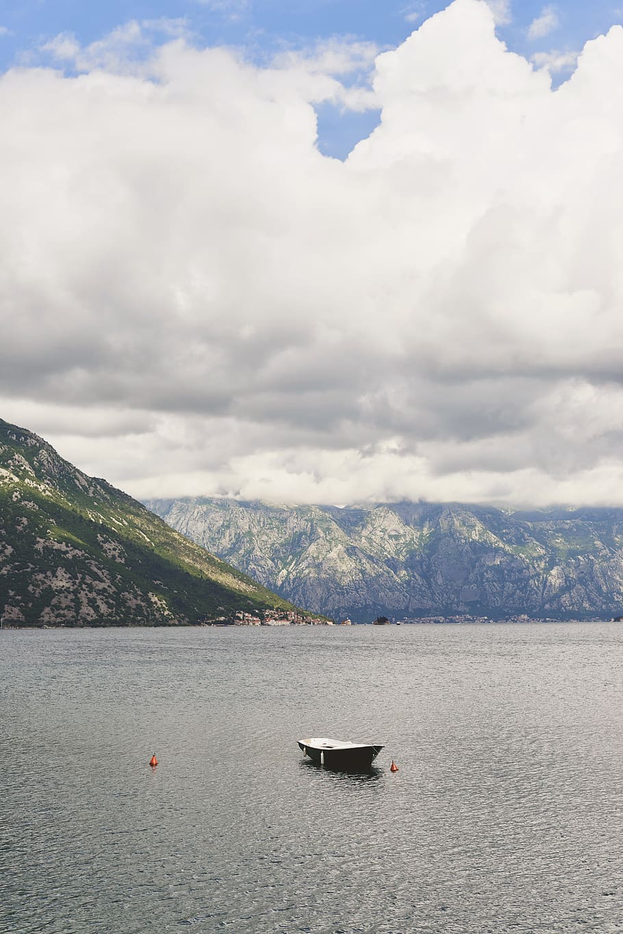 bay of kotor, lake, nature, water, landscape, fjord, scenics