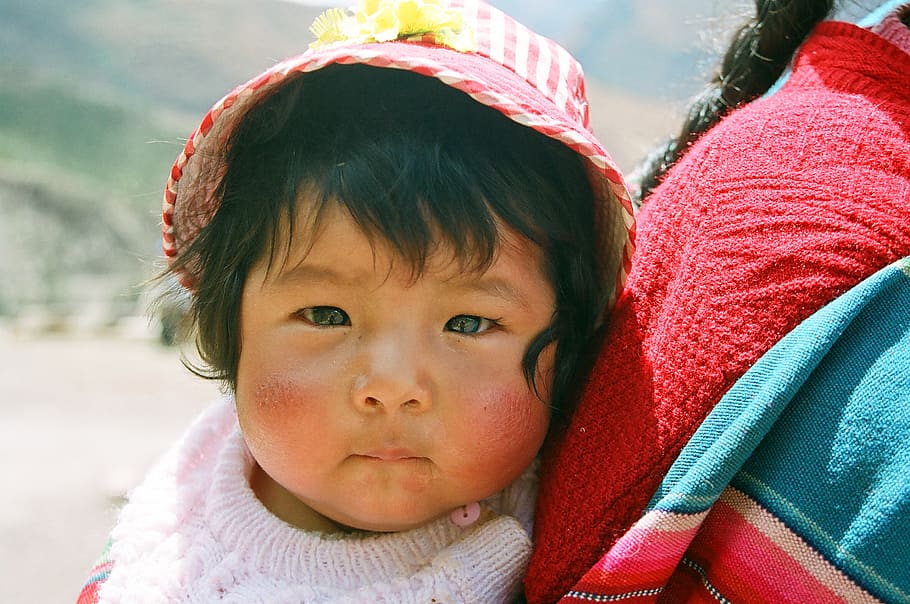 peru, puno, child, childhood, portrait, cute, innocence, headshot HD wallpaper