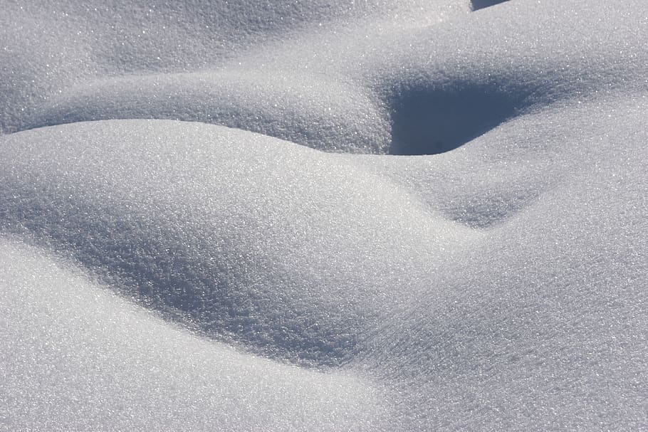 winter, snow, cold, nature, cold temperature, full frame, land HD wallpaper