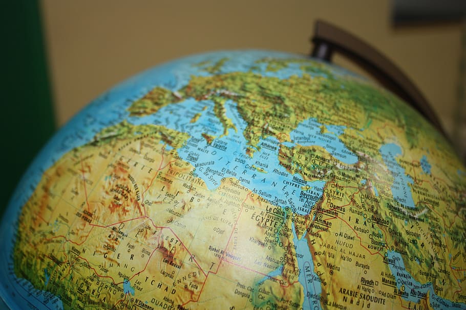 world, planet, earth, globe, europe, universe, global, astronomy HD wallpaper