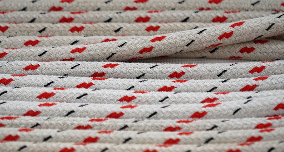 guadeloupe, lines, string, red, black, strings, aligned, sorted HD wallpaper