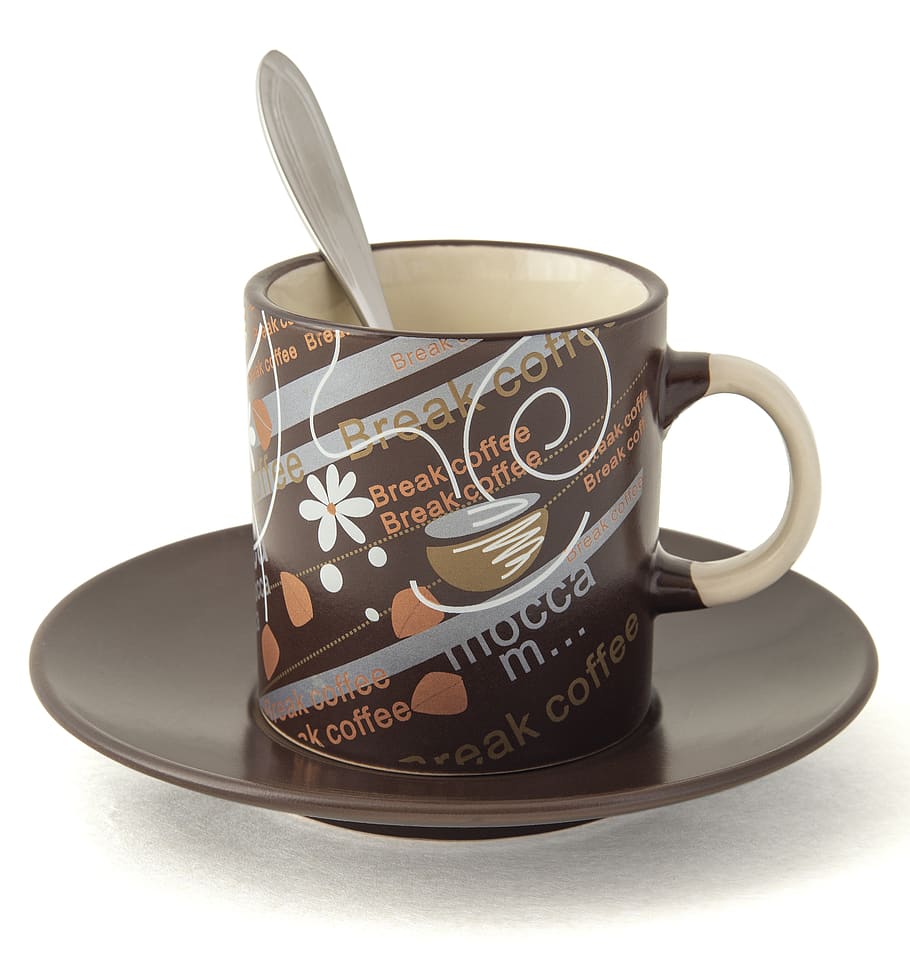 coffee, break, chocolate, painted, background, food and drink HD wallpaper