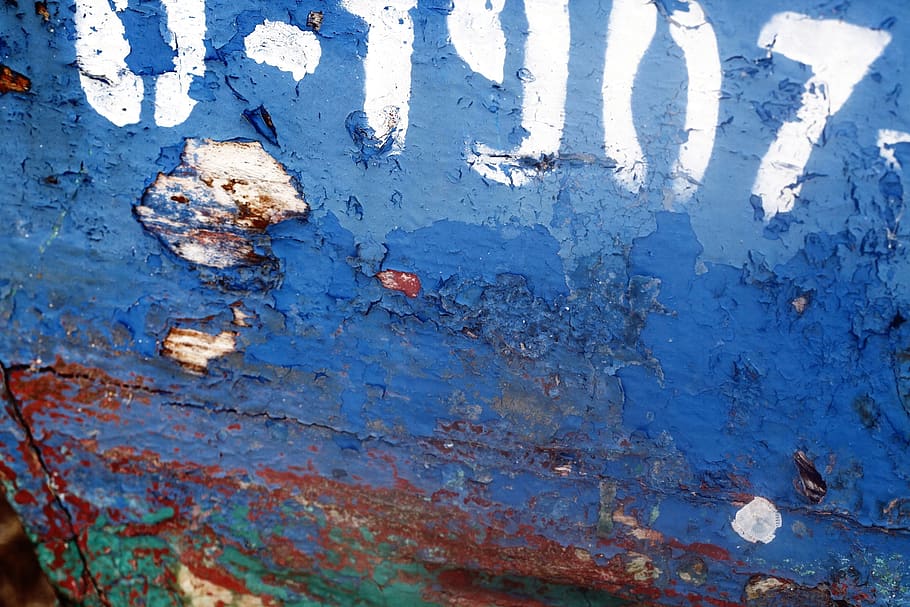 detail, old, texture, blue, no people, metal, day, textured HD wallpaper