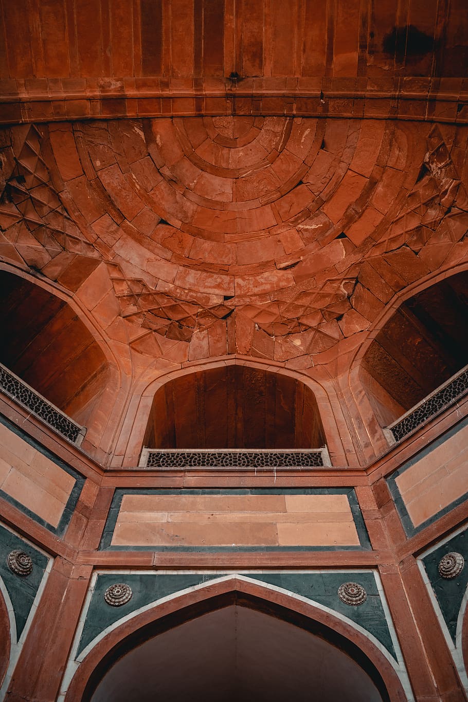 Low Angle Photography of Wooden Ceiling, arch, architectural design HD wallpaper