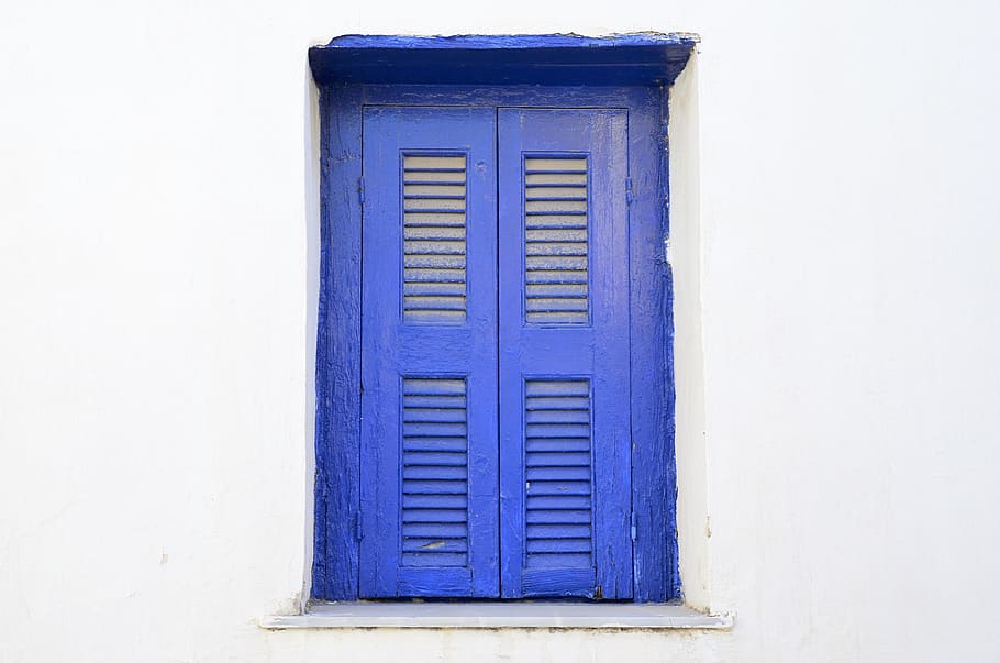 greece, crete, window, built structure, architecture, building exterior HD wallpaper