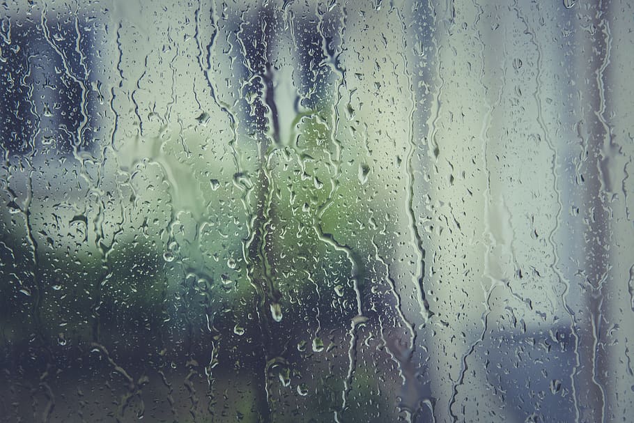 water, rain drop, raindrop, window, wet, glass - material, transparent HD wallpaper