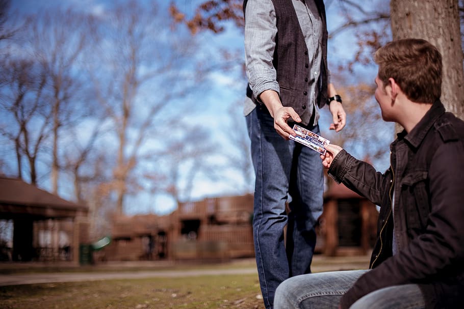 people, men, guy, hands, outdoor, house, blur, trees, branch HD wallpaper