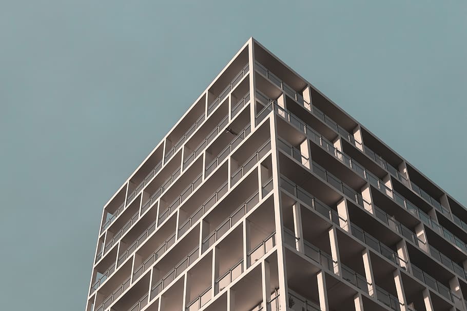 architecture, building, infrastructure, sky, tower, low angle view HD wallpaper
