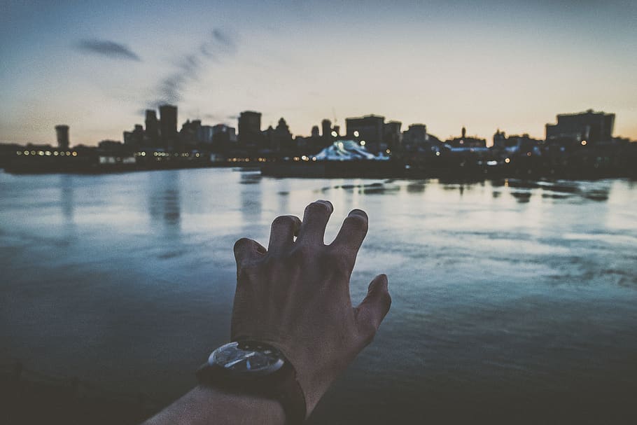 people, man, hand, clock, time, watch, accessories, water, ocean HD wallpaper