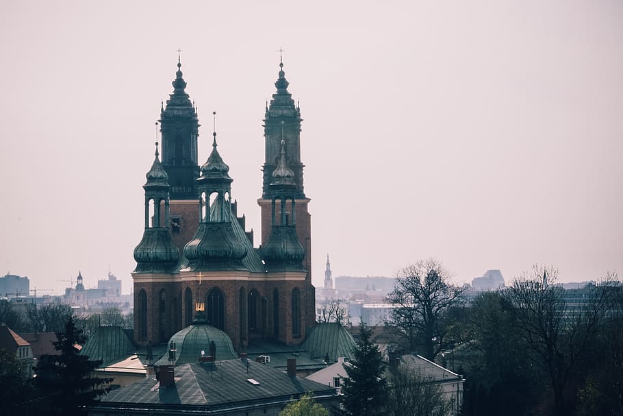 church, poland, poznan, roman catholic church, bazylika archikatedralna św. apostołów piotra i pawła