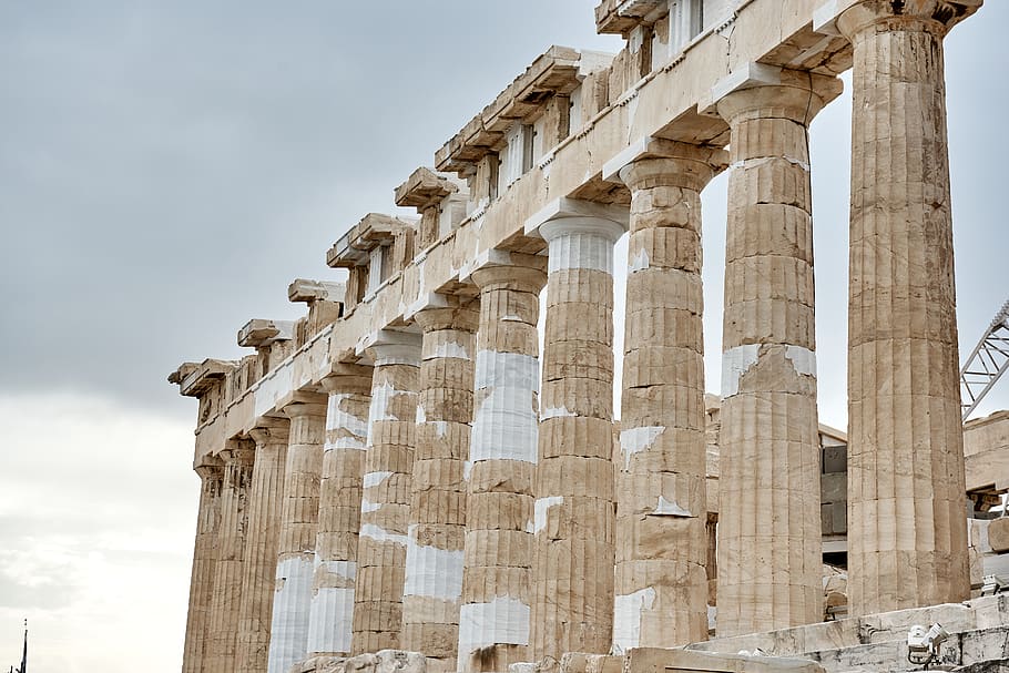 Parthenon Athens, Greece, acropolis, ancient, archaeology, architecture HD wallpaper