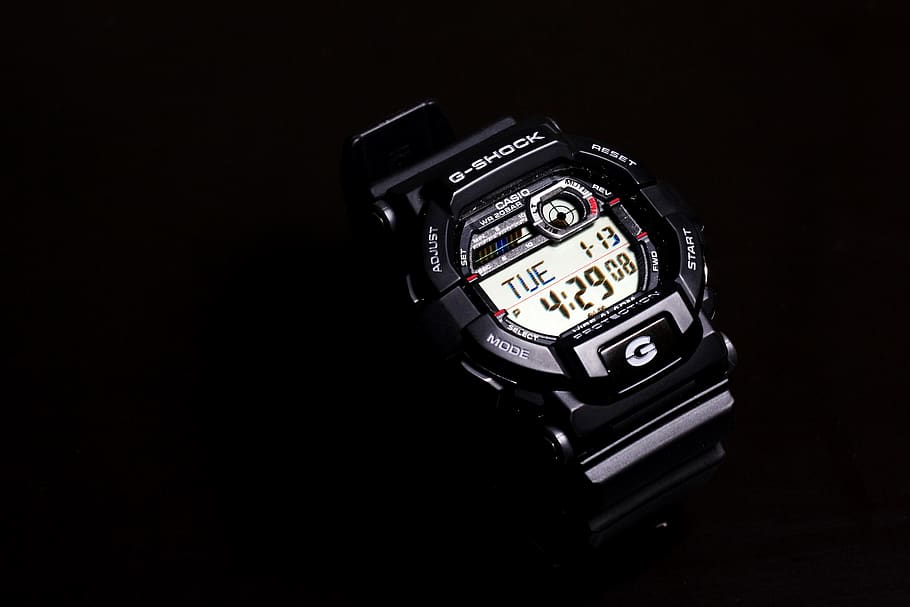technology, gadgets, watch, g-shock, digital, studio shot, indoors HD wallpaper