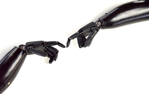 hand prosthesis, humanoid, science, innovation, future, science fiction HD wallpaper