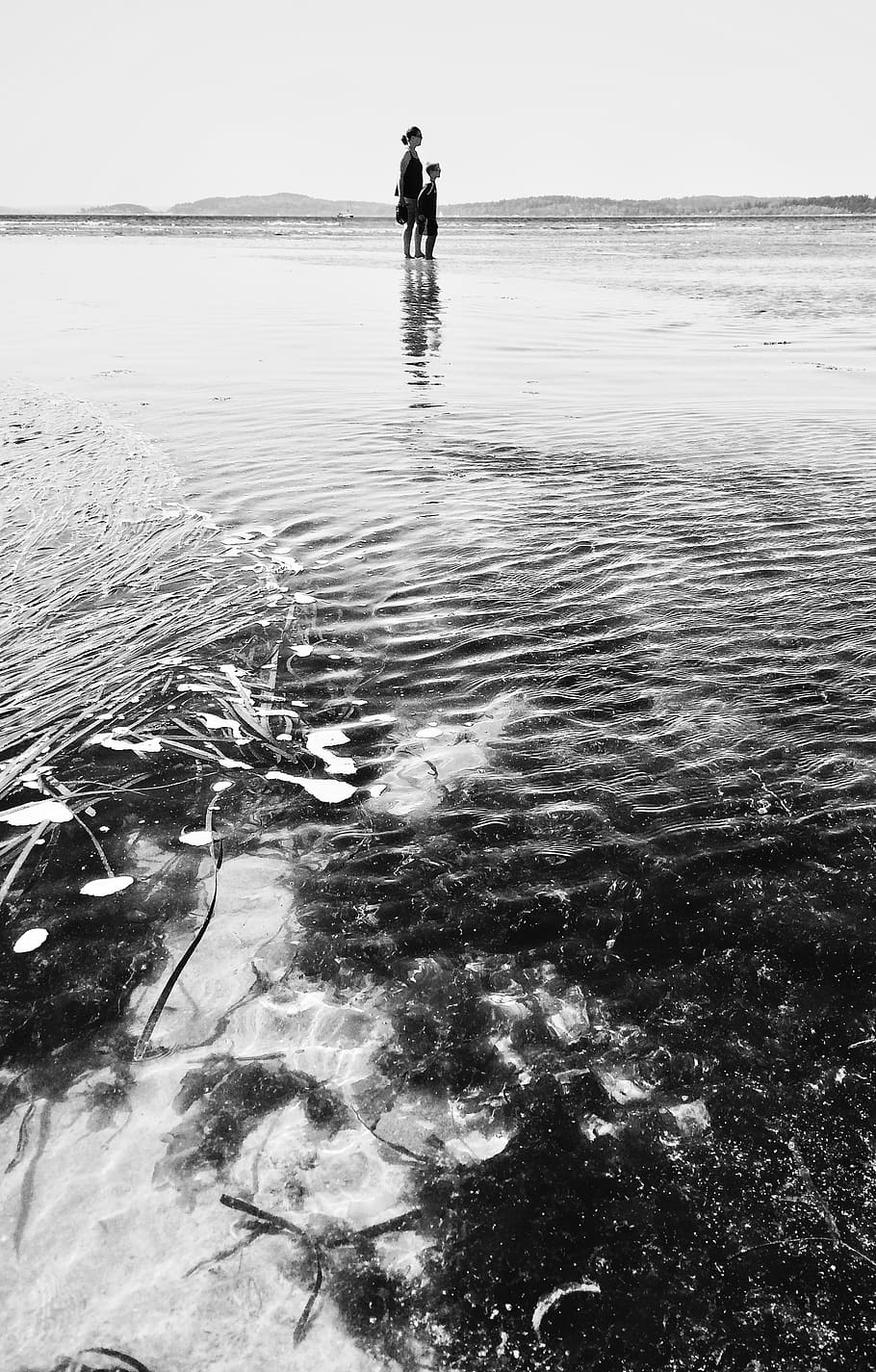 water, outdoors, human, person, ripple, nature, alone, people HD wallpaper