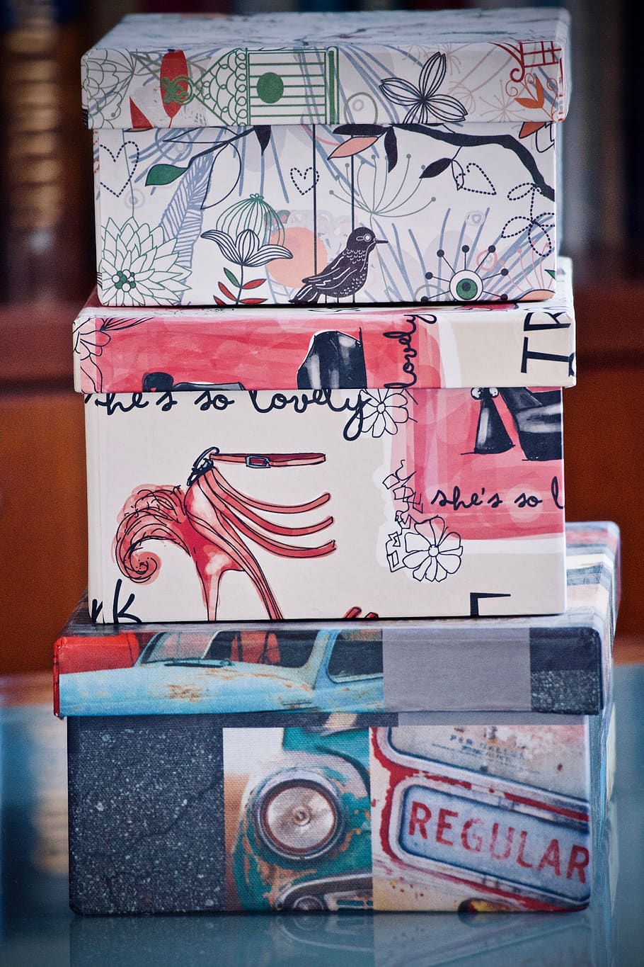 boxes, containers, cardboard boxes, gift, decorative, surprise HD wallpaper