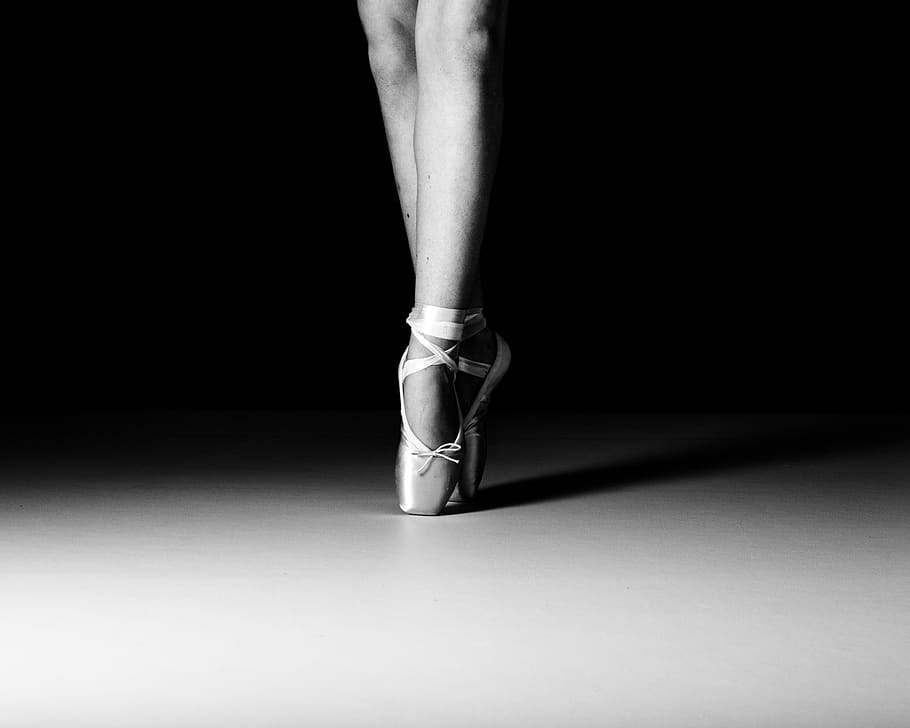 ballet, dancer, en pointe, ballerina, girl, dancing, female, HD wallpaper