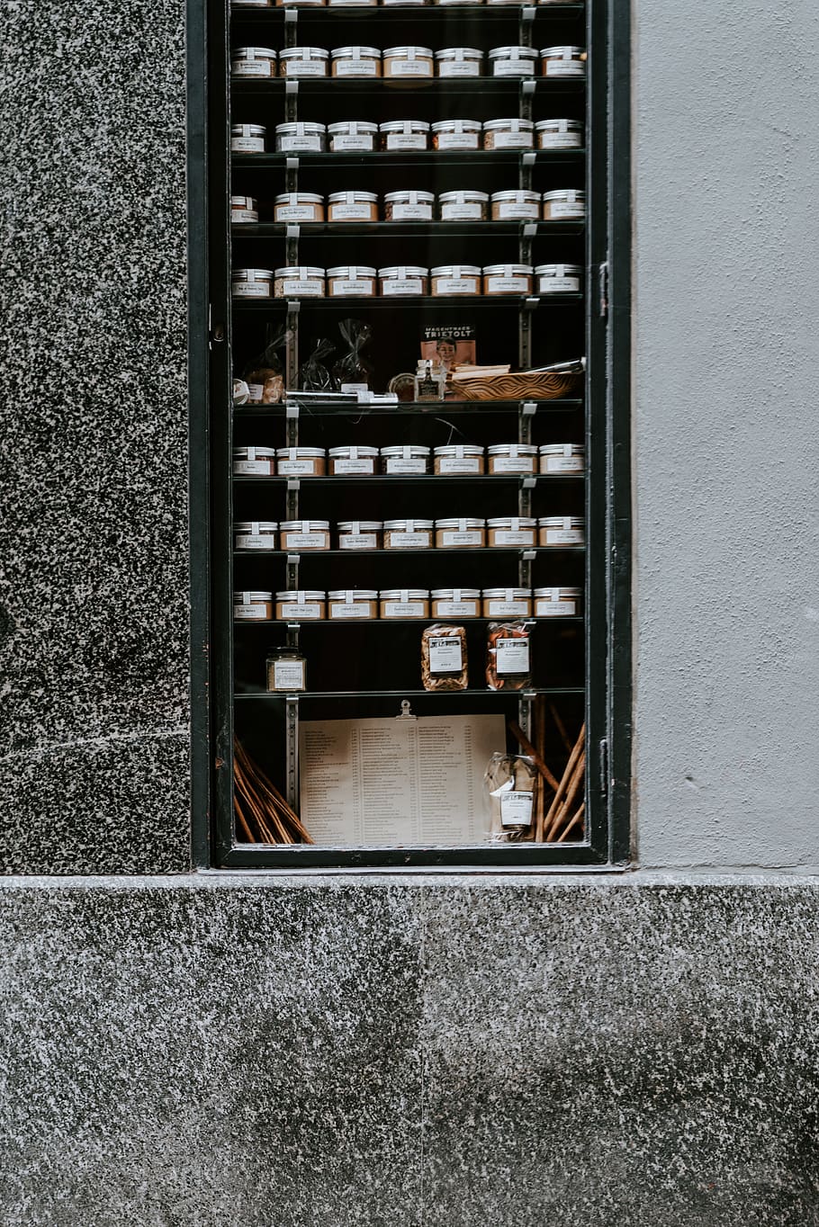 jars on rack, architecture, built structure, building exterior HD wallpaper
