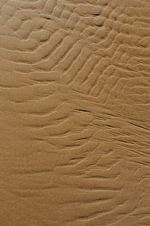 The abstract line designed by water up on sand texture, beach HD wallpaper