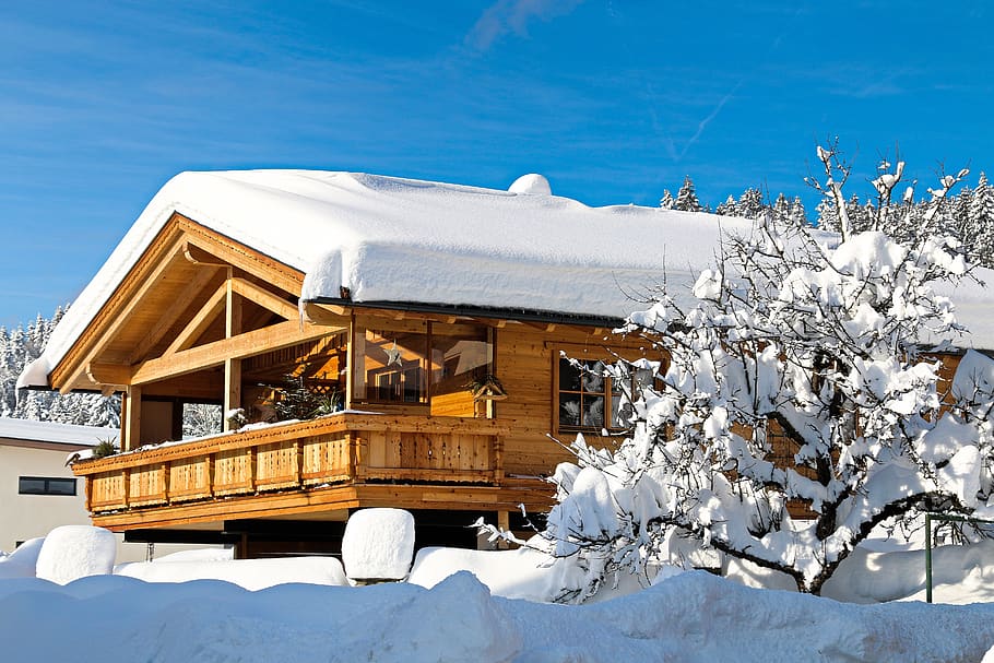 winter, wintry, snow, snowy, winter magic, winter mood, sky HD wallpaper