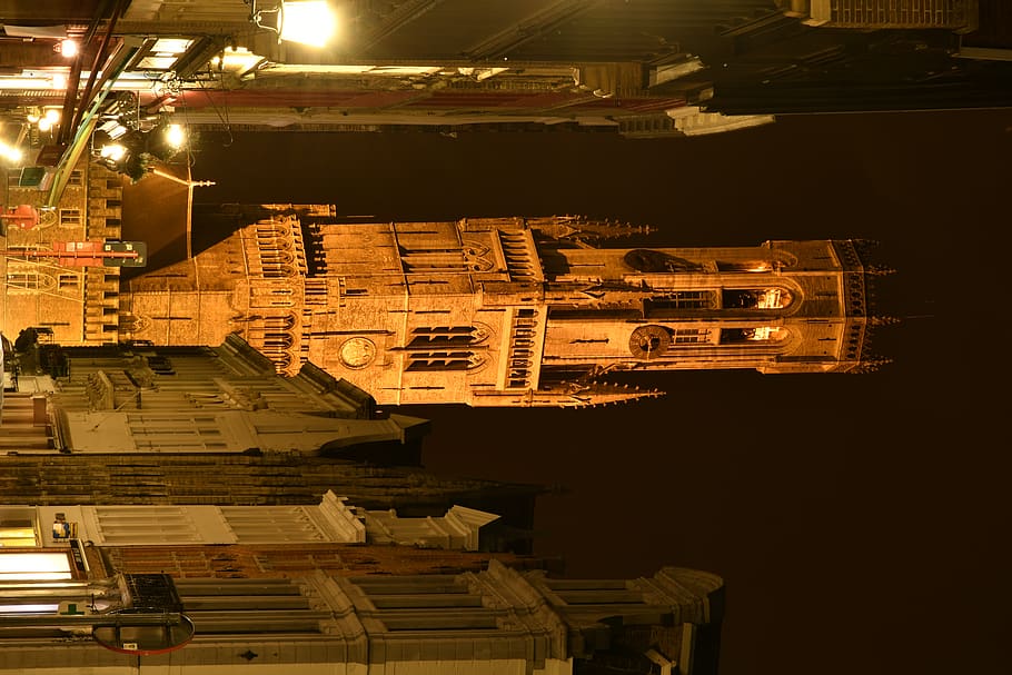 architecture, building, tower, spire, steeple, town, city, metropolis HD wallpaper