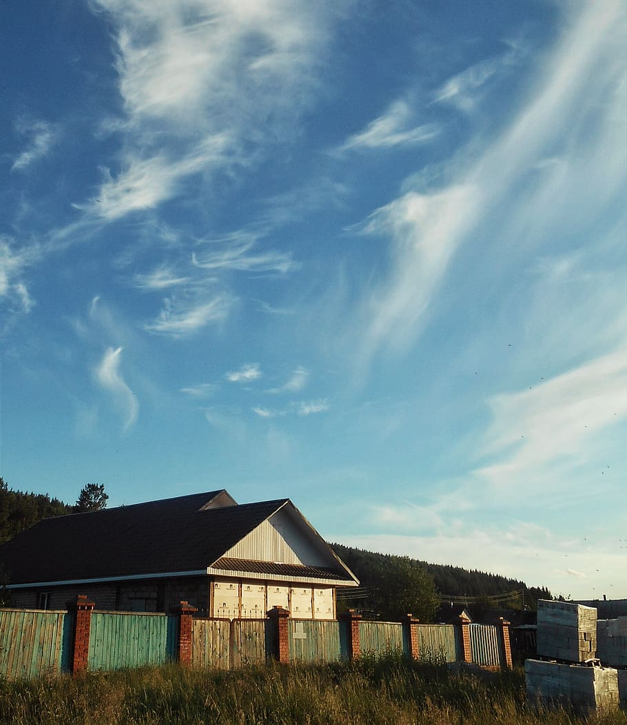 sky, clouds, cloudscape, architecture, built structure, building exterior HD wallpaper
